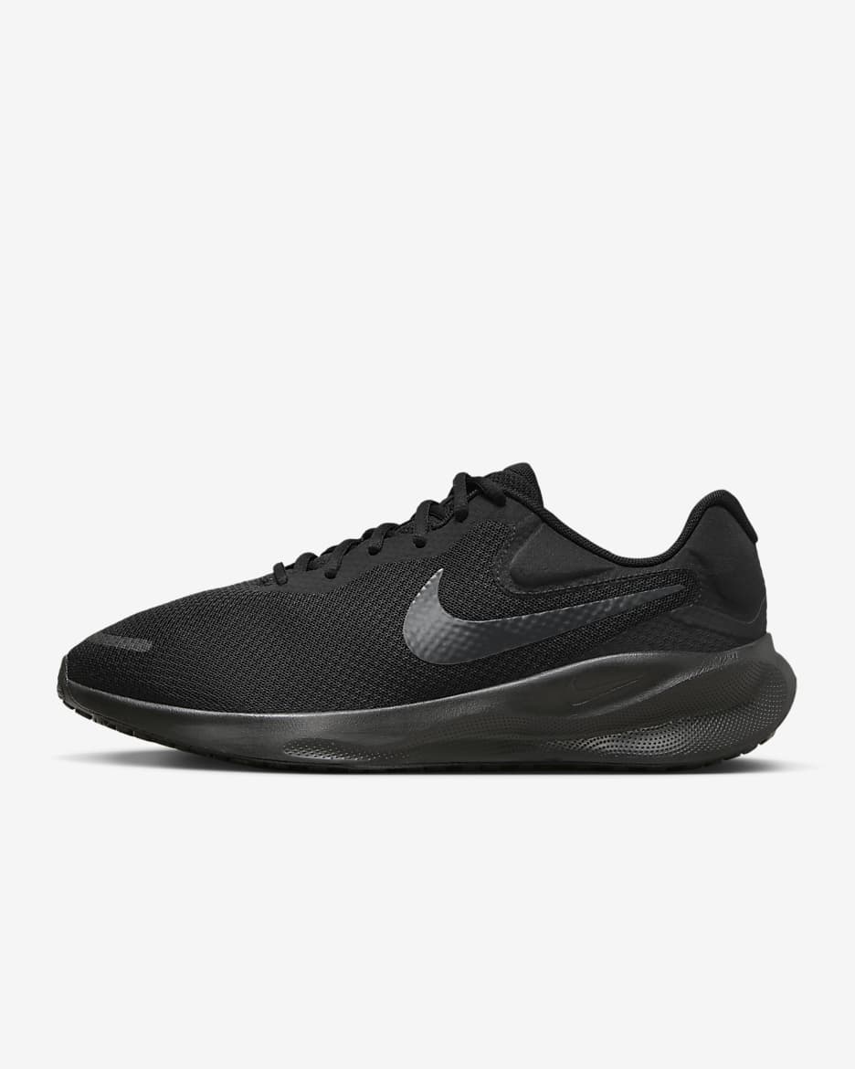 Nike full black sneakers on sale